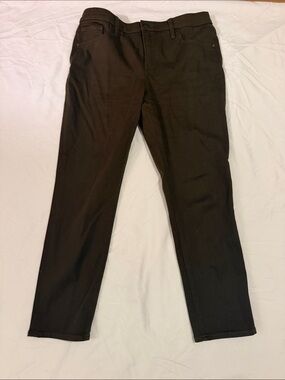 Chico's Boot-Cut Pants in Dark Brown